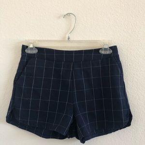 Plaid shorts